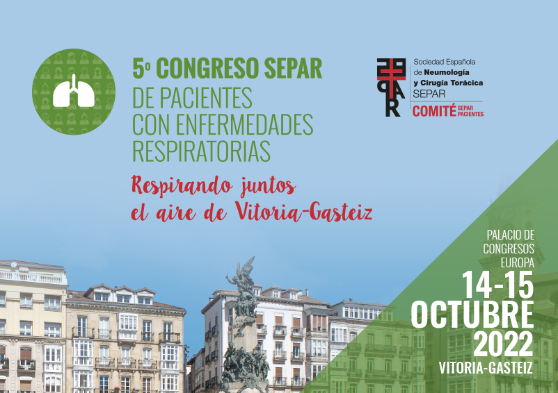 Inscripción abierta para el quinto Congreso Separ de Pacientes en Vitoria