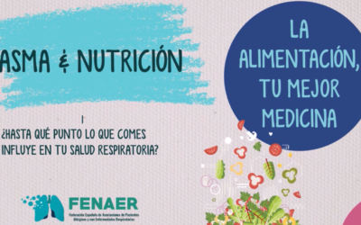 Fenaer presenta la serie Asma y Nutrición para concienciar y formar a los pacientes sobre la importancia de comer bien